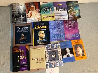 edostatky, Světlo meditace, Posolstvo rieky, Kniha duchov..