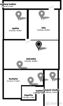 3 IZBOVÝ BYT, Ľ.OKÁNIKA, NITRA - CHRENOVÁ