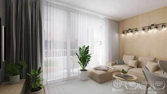 BOSEN | Priestranný 2 izbový byt v novostavbe PRÚDY Trnava