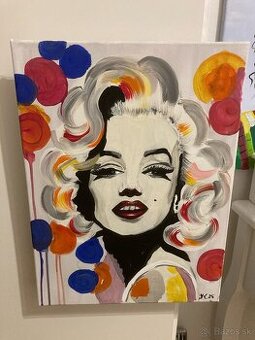 Akryl na plátne originál - Marilyn
