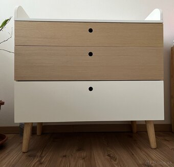 Prebaľovacia komoda