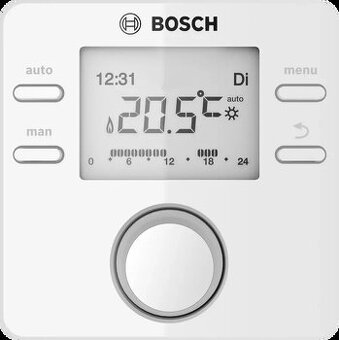 Nový termostat / ekviterm regulátor Bosch (Junkers) CW 100