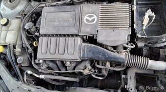 Mazda 3 1.6 2004 predám MOTOR Z601, PREVODOVKA, nárazník, dv