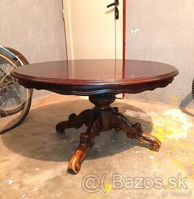 Nízky drevený stôl - 1