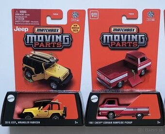 Matchbox Moing Parts - Jeep, Chevy