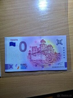 0€ bankovka Trenčín