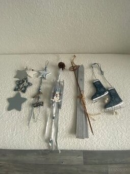 Vianočné - zimné drevené dekorácie