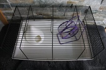 klietka pre škrečka  s príslušenstvom  -  2 kusy