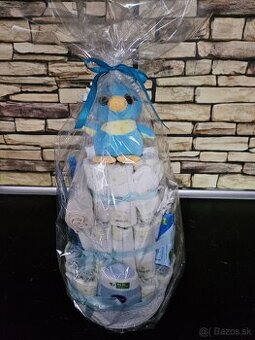 Predám handmade plienkovú tortu