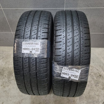 Letné dodávkové pneumatiky 225/65 R16C MICHELIN