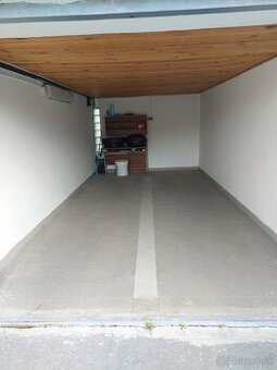 Garáž na prenájom s alarmom