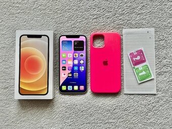 iPhone 12 64GB White, NOVÁ BATERKA