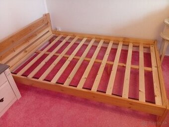 detska drevena postel 140x200