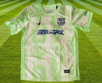 zelený dres YAMAL FC BARCELONA Travis Scott Limited #10