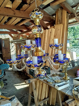 Lustre Novoborske sklo.