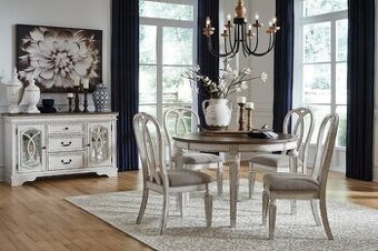 Luxusná jedáleň v štýle vintage