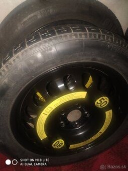 Dojazdove tenke koleso rezerva 125-70-18 Skoda seat audi