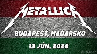 Metallica Budapešť - 13. 06. 2026