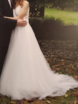 Svadobné šaty 36-38