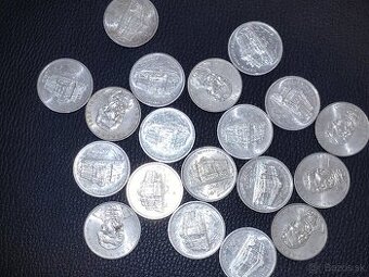 Maďarské strieborné mince 200 Ft