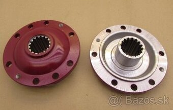 Príruba na manžetovú nápravu