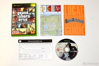 Grand Theft Auto San Andreas pre Xbox, Xbox 360, Xbox One.
