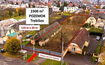 Starší RODINNÝ DOM s veľkým POZEMKOM v Trebišove