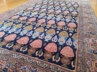 ⭐Investičný perzský hodvábny koberec Isfahan 192x120 cm⭐
