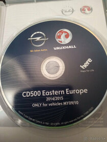 navigačný systém Opel CD500 MY2009/2010