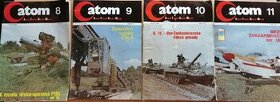 ZĽAVA: Časopis ATOM 1982-1986 spolu 26ks