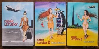 Letuska: Set - 3 knihy - Dennik letusky 1, 2, 3