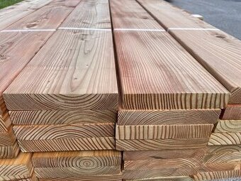 Terasové dosky impregnované tlakom ČERVENÝ SMREK 27x148 45mm