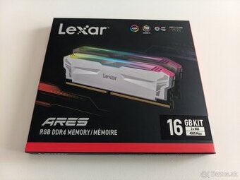 Lexar ARES RGB DDR4 16GB KIT (2x8) 4000MHz CL18 v záruke