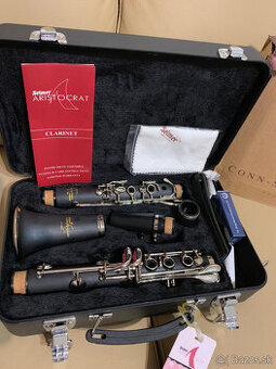 Predám nový B- klarinet SELMER ARISTOCRAT CL 601 C, student