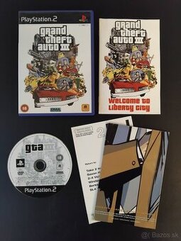 Hra pre PS2 - Grand Theft Auto III