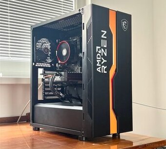 HERNÝ PC- GTX 1660 SUPER/ Ryzen 5 2600/16gb ram/ Ssd/ Hdd