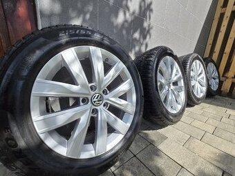 Disky VW 7X17. ET 38 zimne pneu TPMS