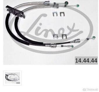 Lanko ručnej prevodovky/brzdy LINEX 14.44.44 NOVÉ