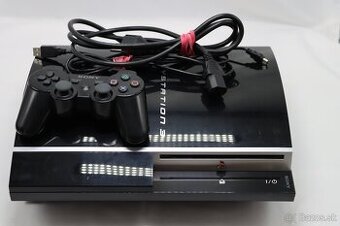 PlayStation 3 FAT CECHL04 – 80GB, plne funkčná konzola
