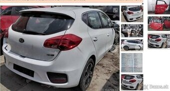 Kia CEED 2016 predám DVERE a iné diely Predám MOTOR A12XER
