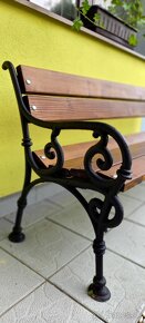 Parková lavička Schonbrunn