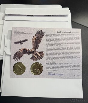 5€ minca Orol Kráľovský+ autorská karta