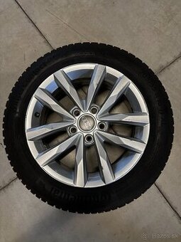 Zimne pneu 205/55 R16 na orignal 16" VW diskoch