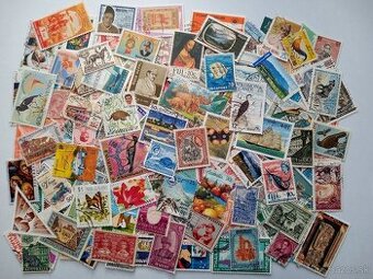 Poštové známky č.331 - MIX SVETA I. - vyše 220 ks