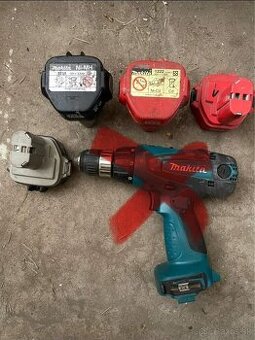 makita KO baterie 1222 1234 12v 1.9ah/2.6ah