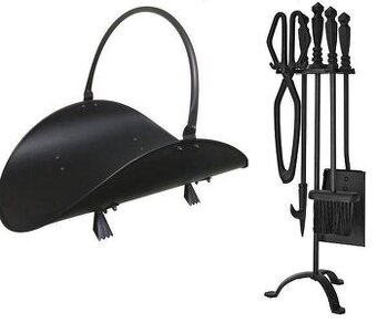 Noša na drevo + sada náradia ku krbu