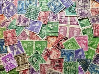 USA, Kanada - mix známok