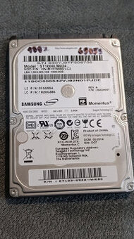 1TB 2.5" HDD Samsung