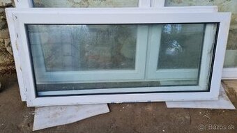 Predám plastové okná 2ks rozmer 150x68