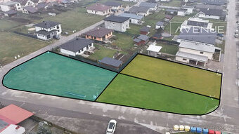 EXKLUZÍVNE KRASŇANY - POZEMKY NA PREDAJ (922m2/ 406m2/ 72